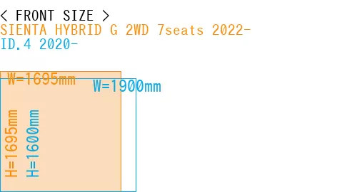 #SIENTA HYBRID G 2WD 7seats 2022- + ID.4 2020-